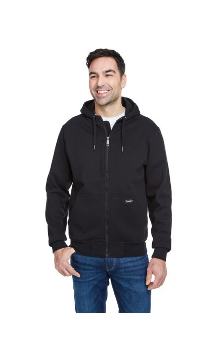 Dri Duck 7040 Men's Bateman Power Full Zip Hooded Fleece