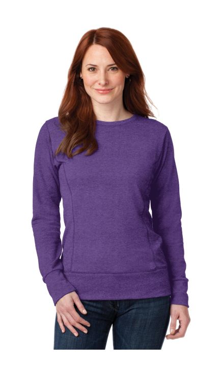 Anvil 72000L DISCONTINUED Ladies French Terry Crewneck Sweatshirt