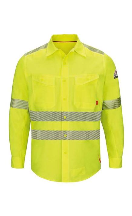Bulwark QS40HV iQ Series Endurance Work Shirt ANSI Class 3 Type R