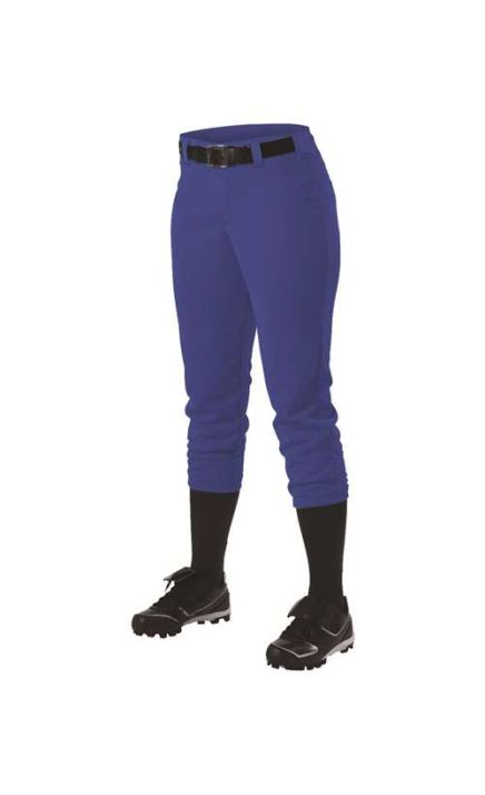 Alleson Athletic 605PBW Women's Belt Loop Fast-Pitch Pants