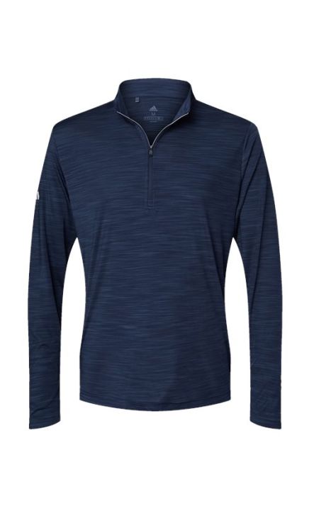 Adidas A475 Lightweight Mlange Quarter-Zip Pullover