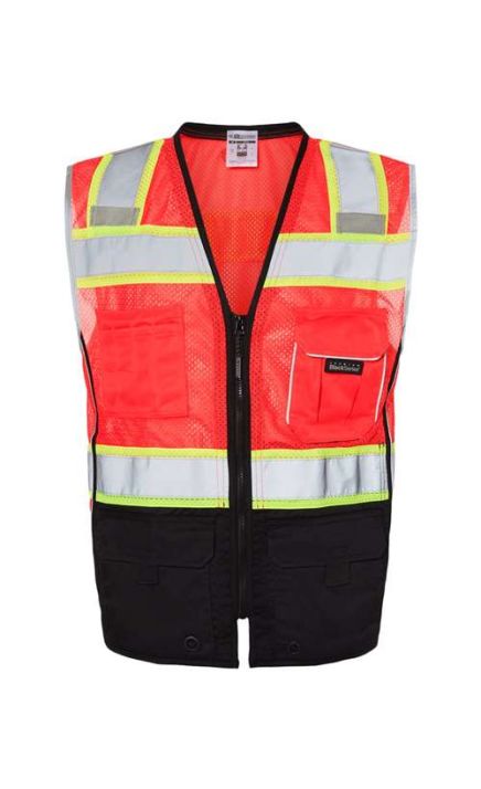 Premium black series safety vest best sale