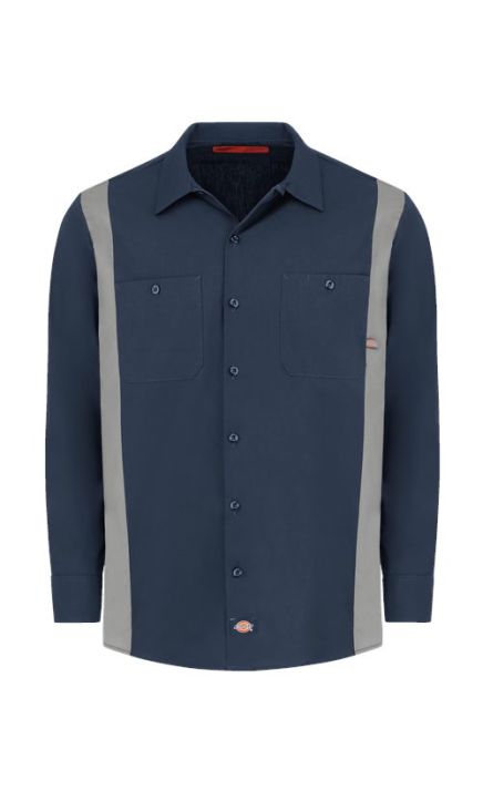 Dickies 5524 Industrial Colorblocked Long Sleeve Shirt