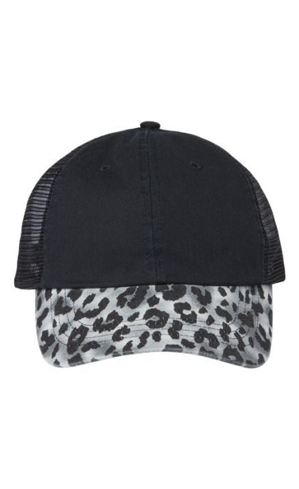 Mega Cap 6885 Leopard Fashion Trucker