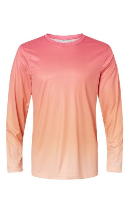 Paragon 225 Barbados Performance Pin Dot Long Sleeve T-Shirt
