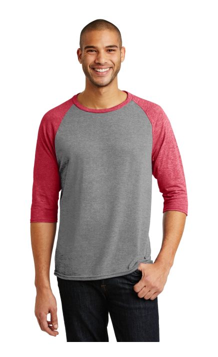 Anvil AN6755 DISCONTINUED Tri-Blend 3/4-Sleeve Raglan Tee