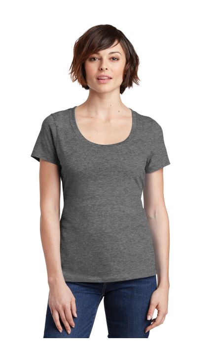 District DM106L Women's Perfect Weight Scoop Tee