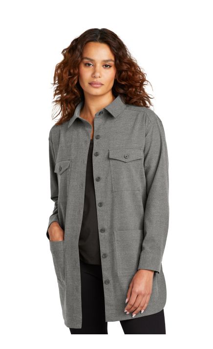Mercer+Mettle MM2021 Women's Long Sleeve Twill Overshirt