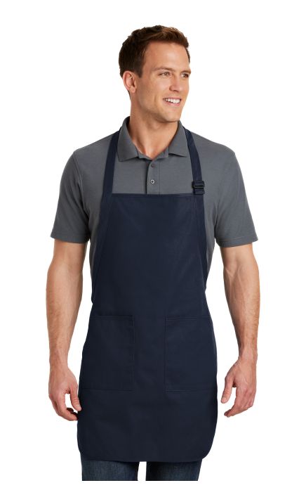 Port Authority &  Full-Length Apron with Pockets.  A500