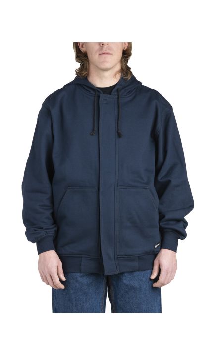 Berne FRSZ19 Men's Flame Resistant Full-Zip Hooded Sweatshirt