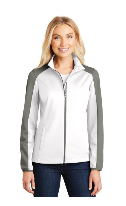 Port Authority &  Ladies Active Colorblock Soft Shell Jacket. L718