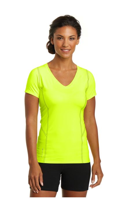DISCONTINUED OGIO Ladies Nexus V-Neck. LOE330