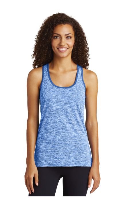 Sport-Tek  &  Ladies PosiCharge  &  Electric Heather Racerback Tank. LST396