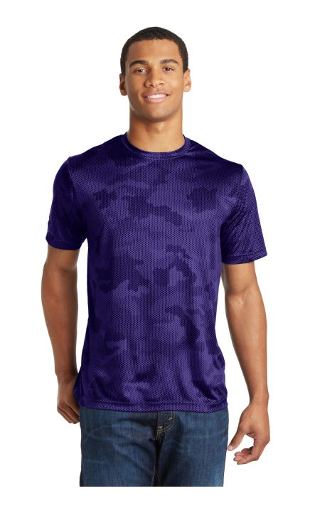Sport-Tek &  CamoHex Tee. ST370