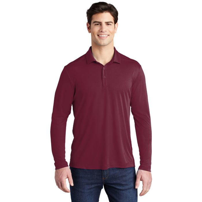 Sport-Tek ST520LS Posi-UV Pro Long Sleeve Polo