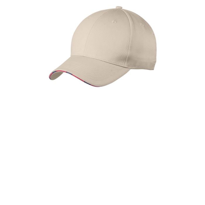 Port Authority &  Americana Flag Sandwich Cap. C829