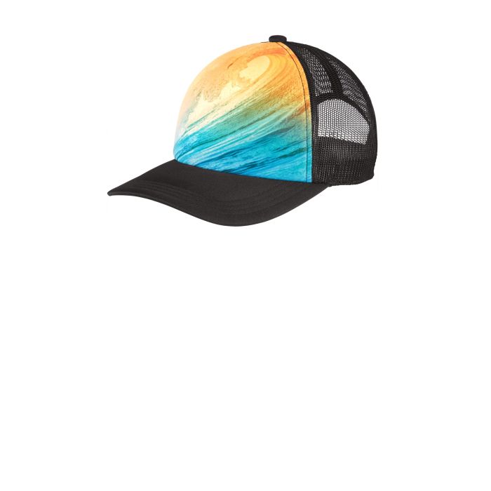 Port Authority  &  Photo Real Snapback Trucker Cap C950