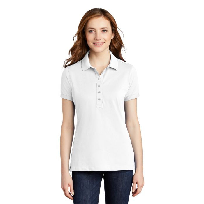 Port Authority &  Ladies Stretch Pique Polo. L555