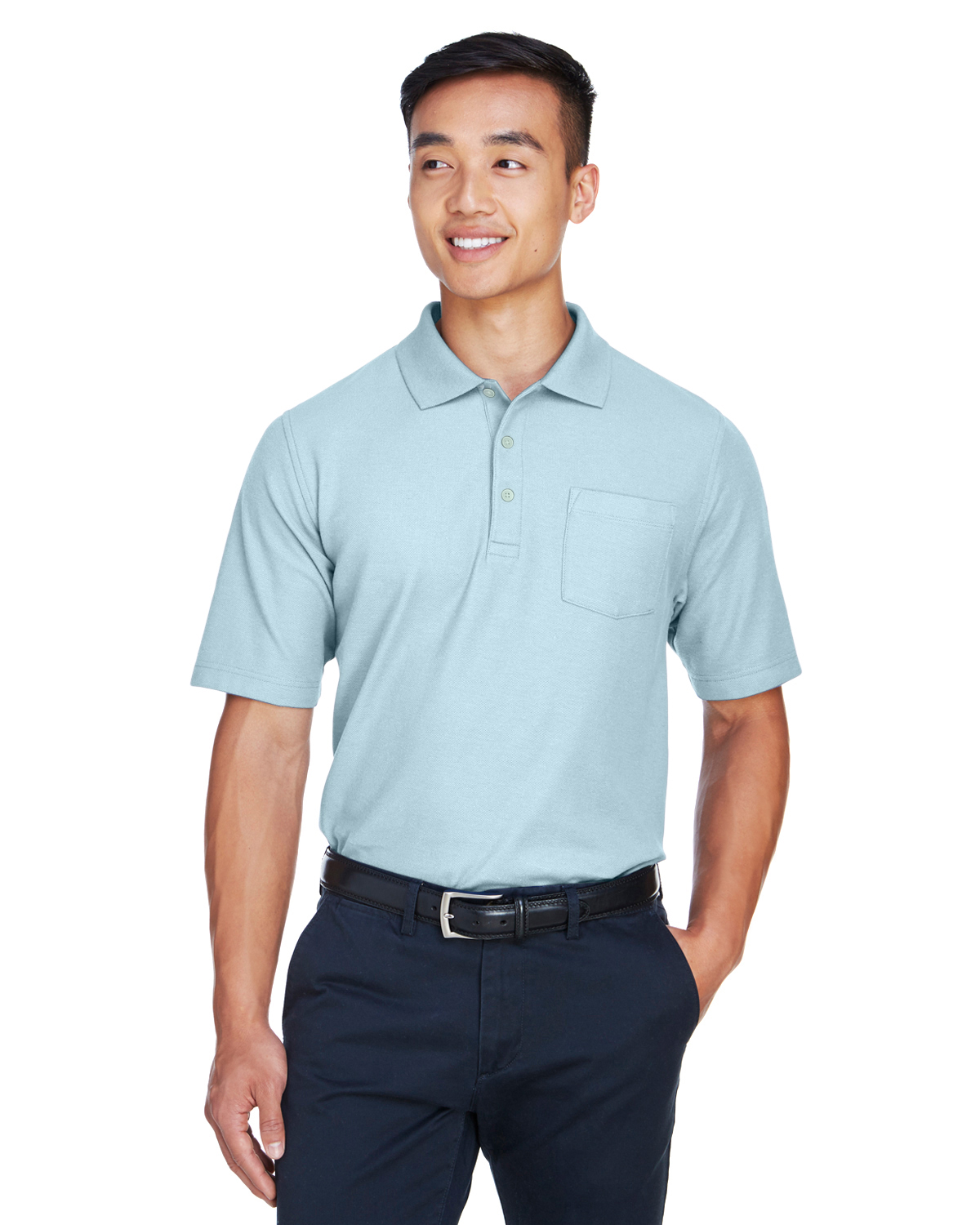 Devon & Jones DG150P Men's DRYTEC20 Performance Pocket Polo