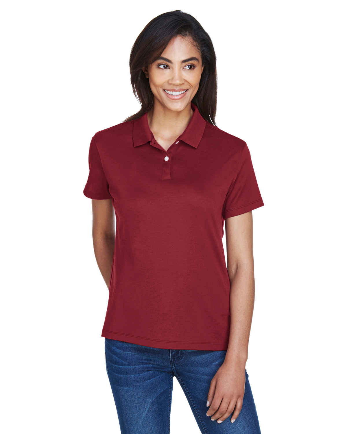 Devon & Jones DG200W Women's Pima-Tech Jet Piqu Polo