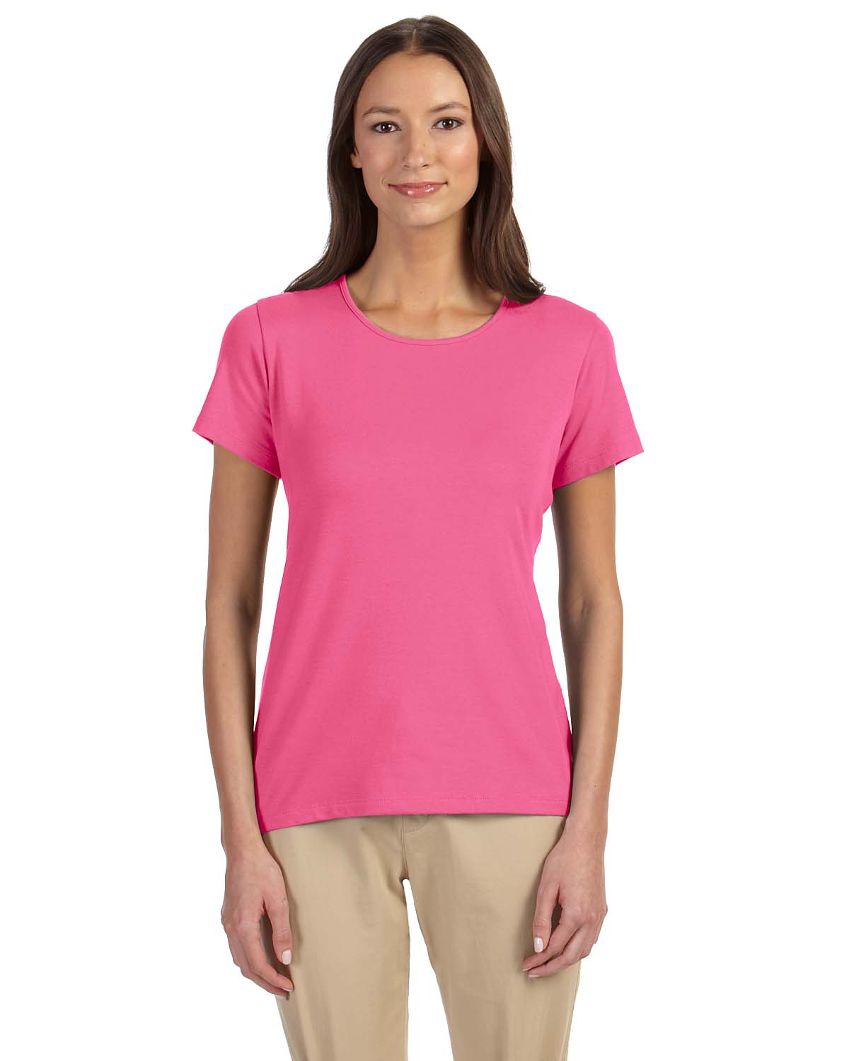 Devon & Jones DP182W Women's Perfect Fit Shell T-Shirt