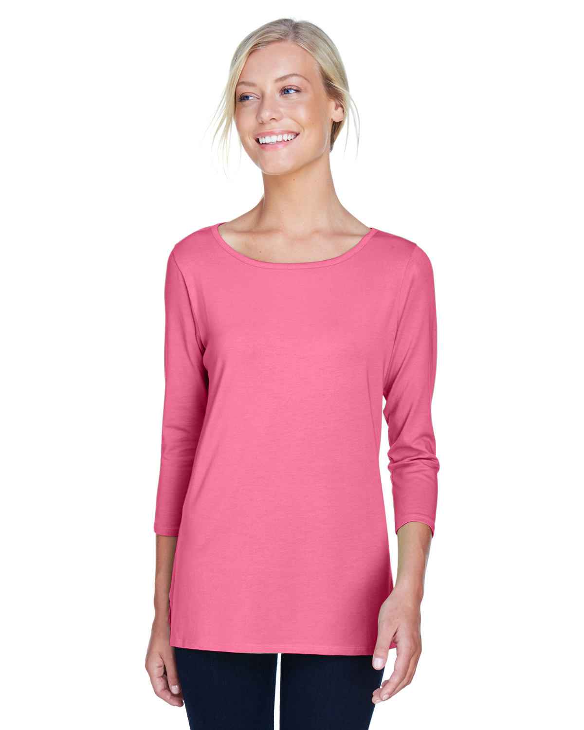 Devon & Jones DP192W Women's Perfect Fit Ballet Bracelet-Length Knit Top