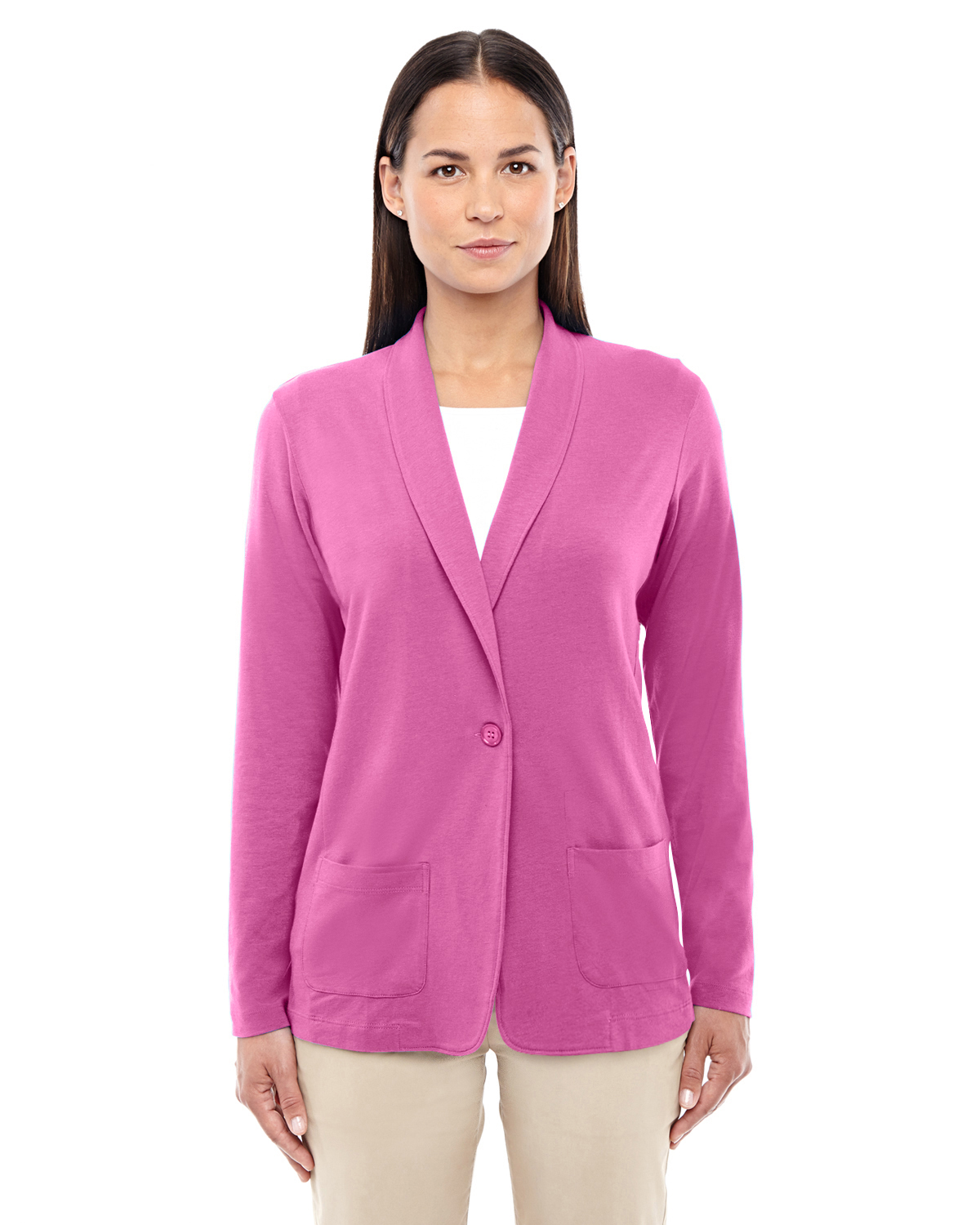 Devon & Jones DP462W Women's Perfect Fit Shawl Collar Cardigan