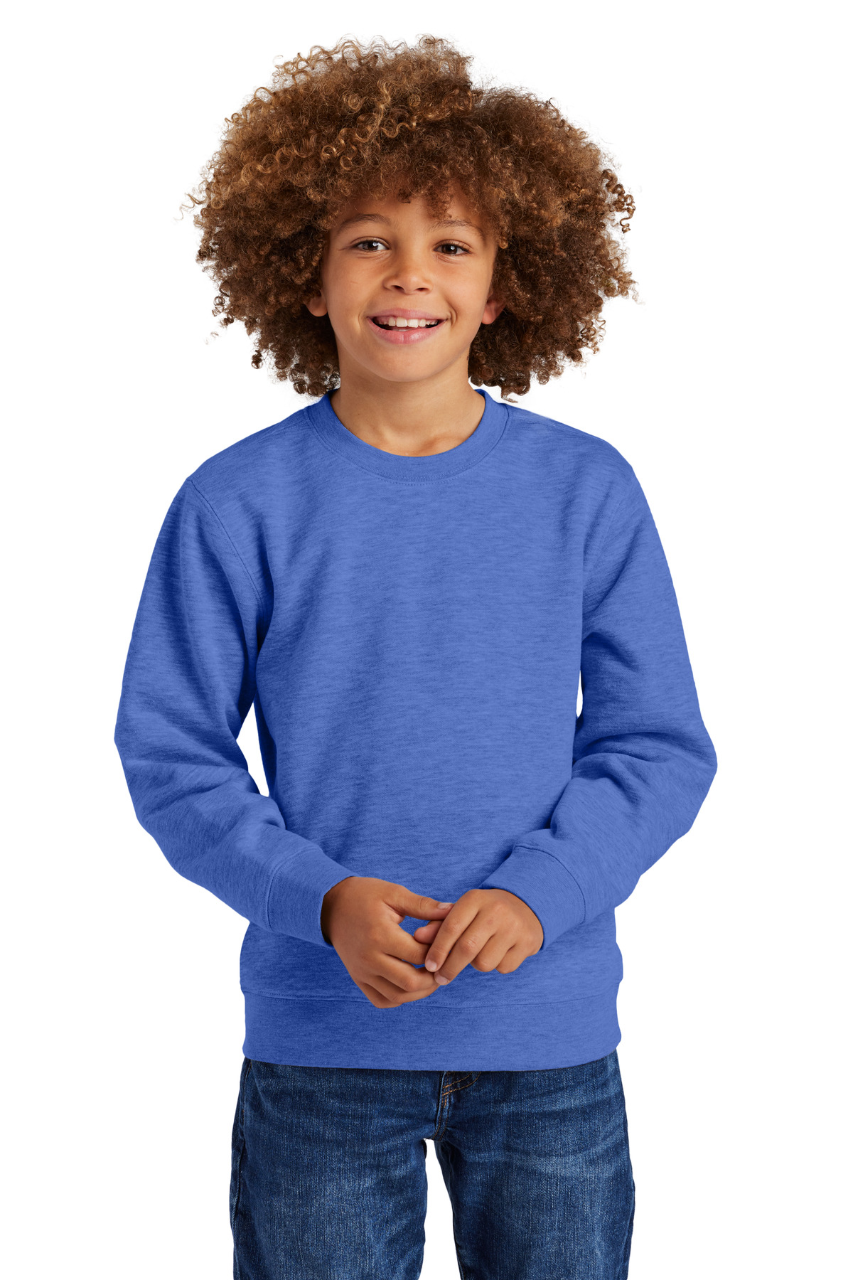 District DT6104Y Youth V.I.T. Fleece Crew