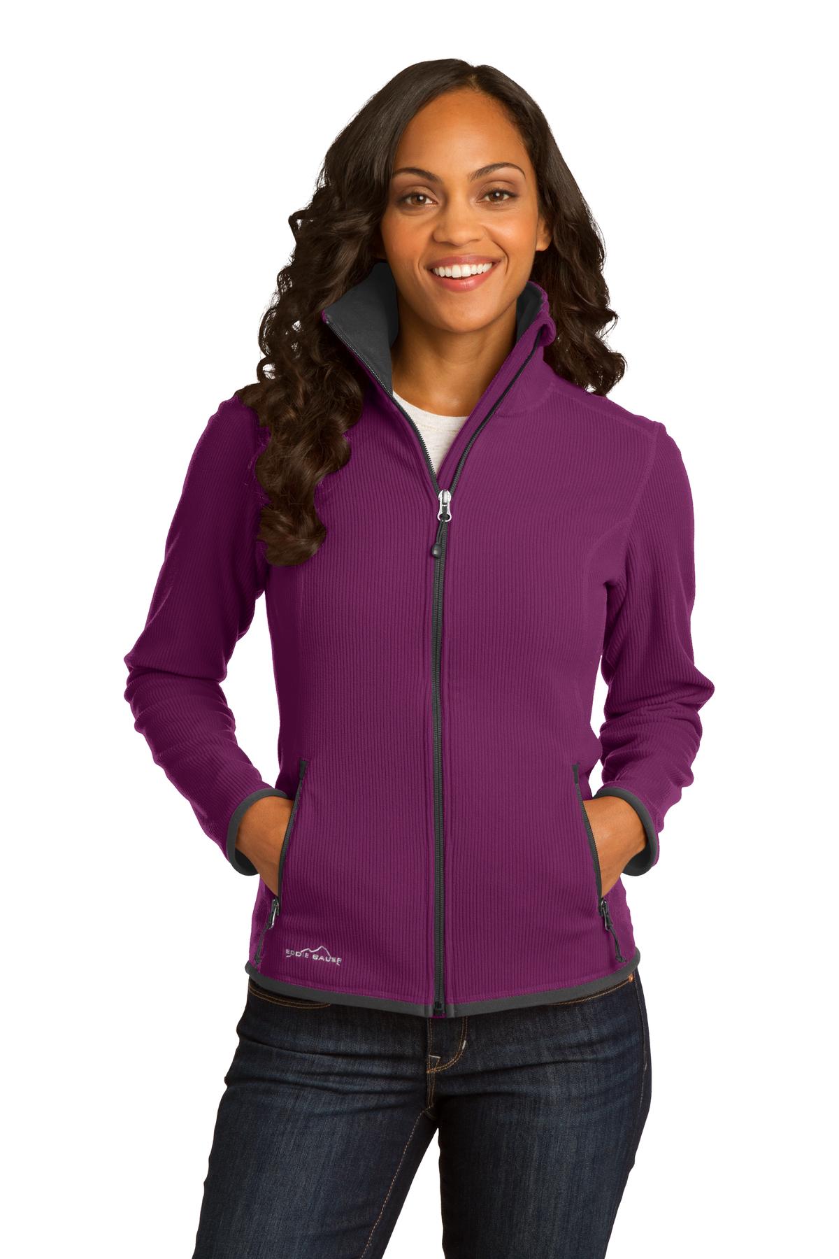 DISCONTINUED Eddie Bauer Ladies Full-Zip Vertical Fleece Jacket. EB223