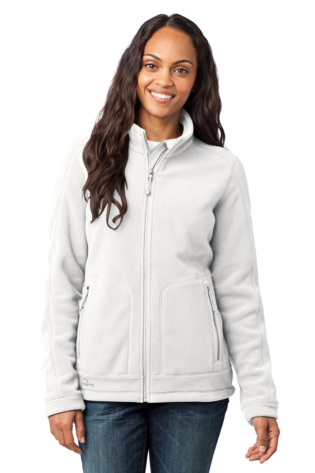 DISCONTINUED Eddie Bauer - Ladies Wind-Resistant Full-Zip Fleece Jacket. EB231