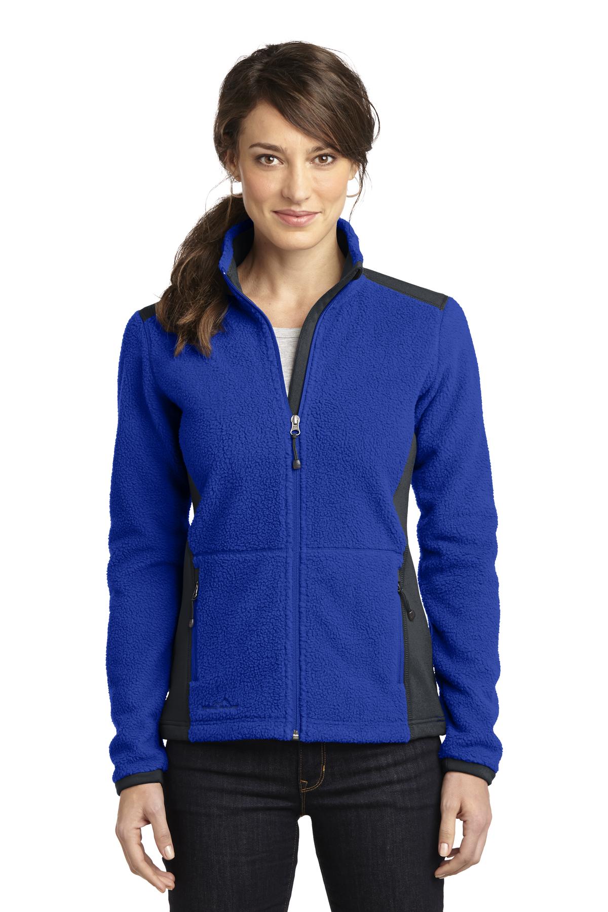 DISCONTINUED Eddie Bauer Ladies Full-Zip Sherpa Fleece Jacket. EB233