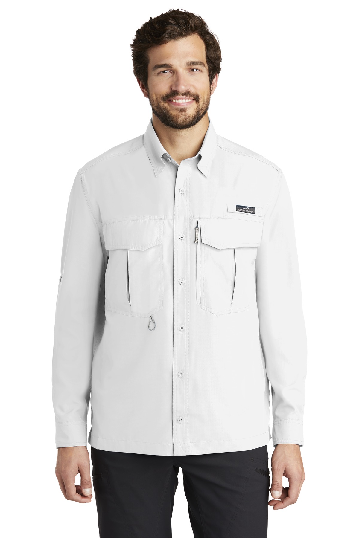 Eddie Bauer - Long Sleeve Performance Fishing Shirt. EB600