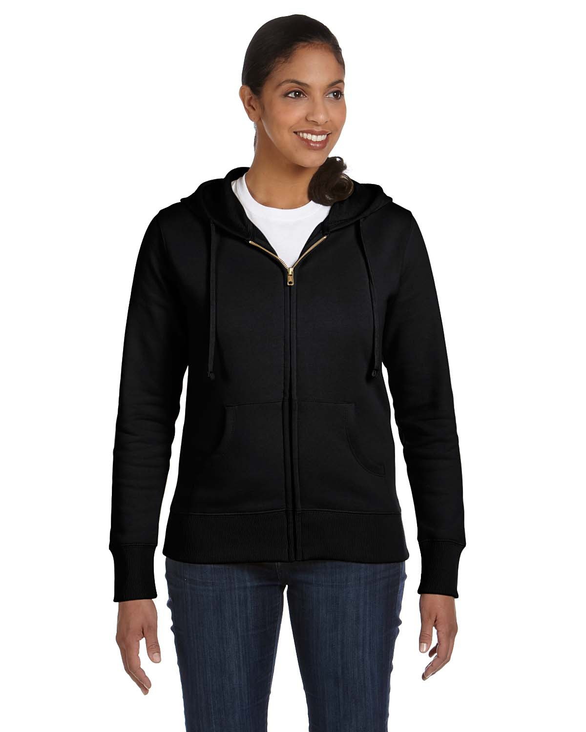 econscious EC4501 Women's Heritage Full-Zip Hooded Sweatshirt