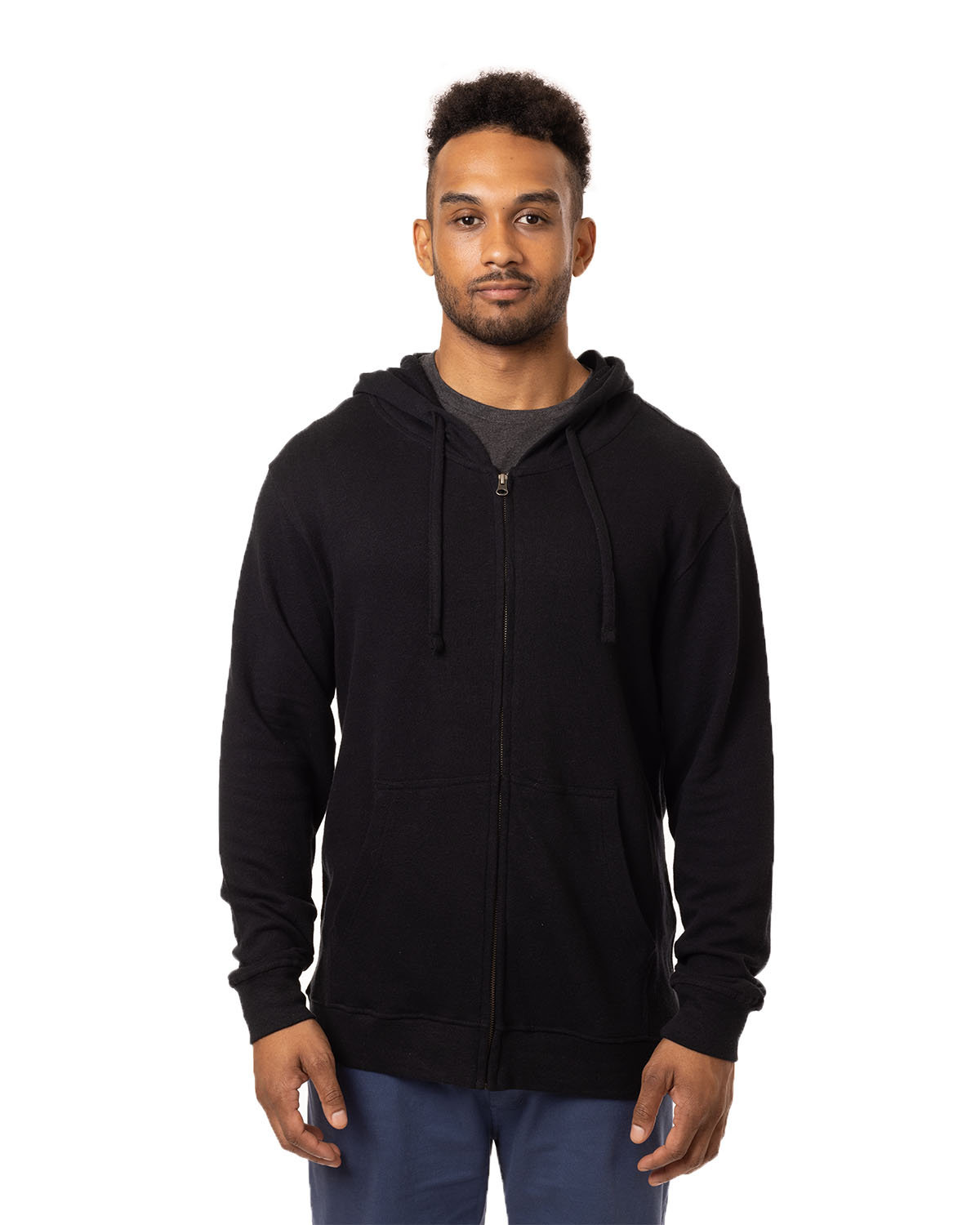 econscious EC5980 Unisex Hemp Hero Full-Zip Hooded Sweatshirt