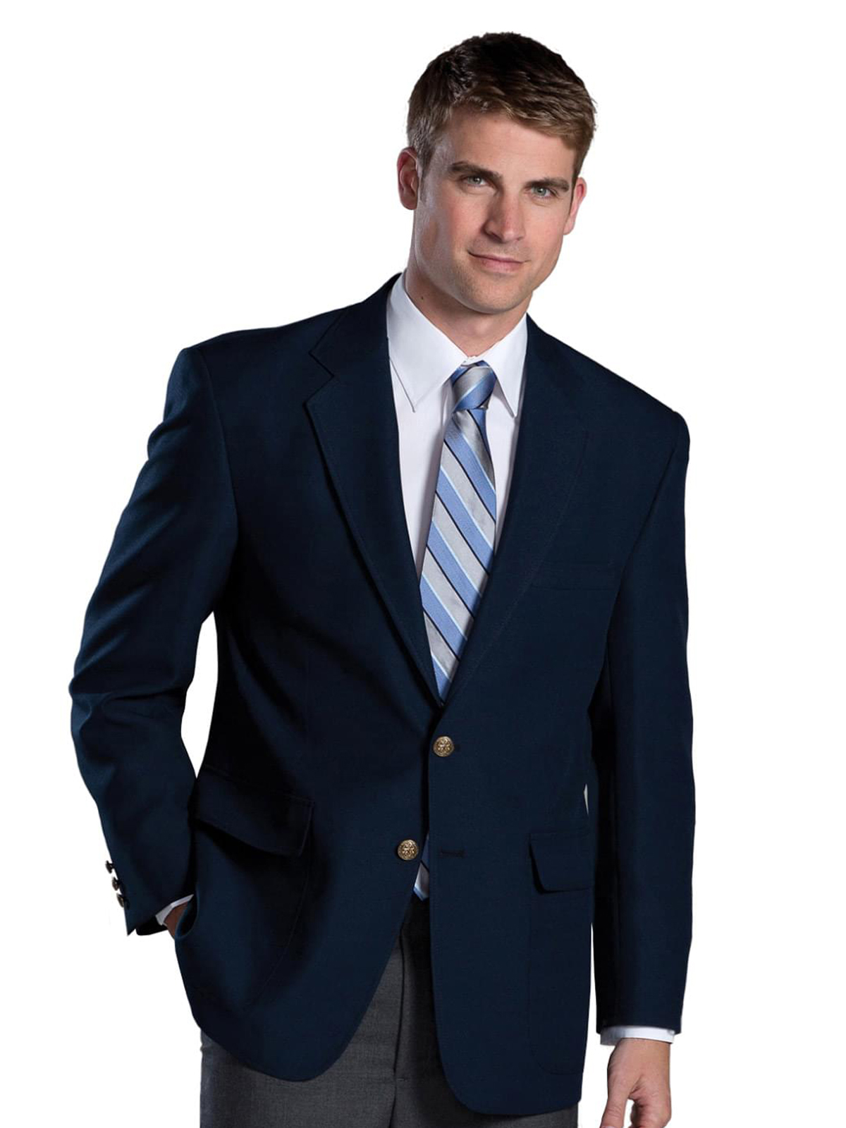 Edwards 3500 Men's 4-Pocket Traditional Blazer