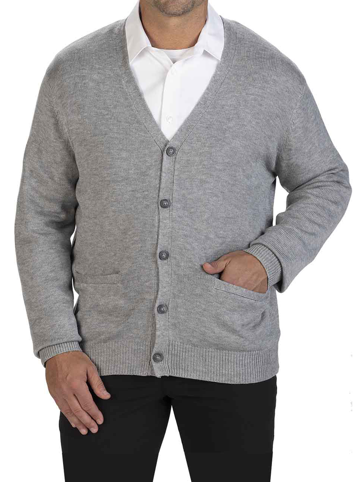 Edwards 4350 Unisex 2-Pocket Midweight Cardigan