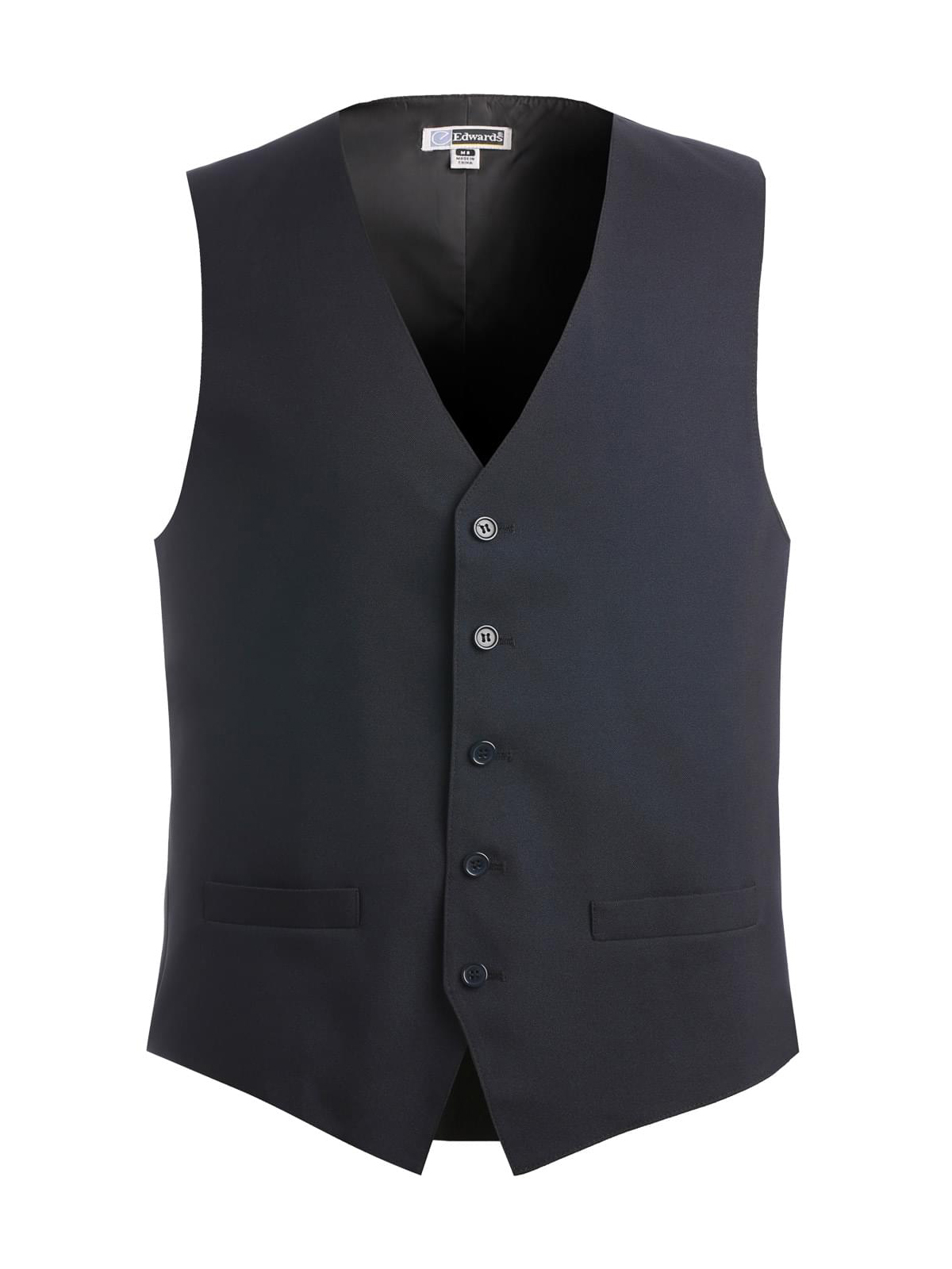 Edwards 4490 Men's Six-Pocket Polyester Vest