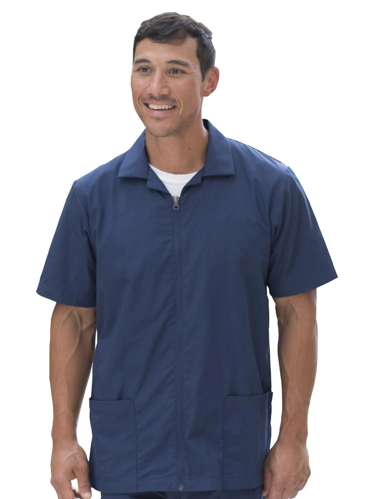 Edwards 4891 Men's Zip-Front Service Shirt