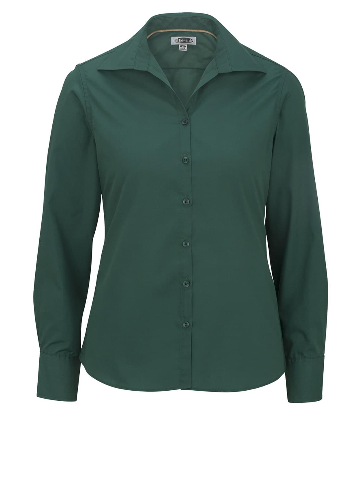 Edwards 5295 Women's Long Sleeve Lightweight Poplin Shirt