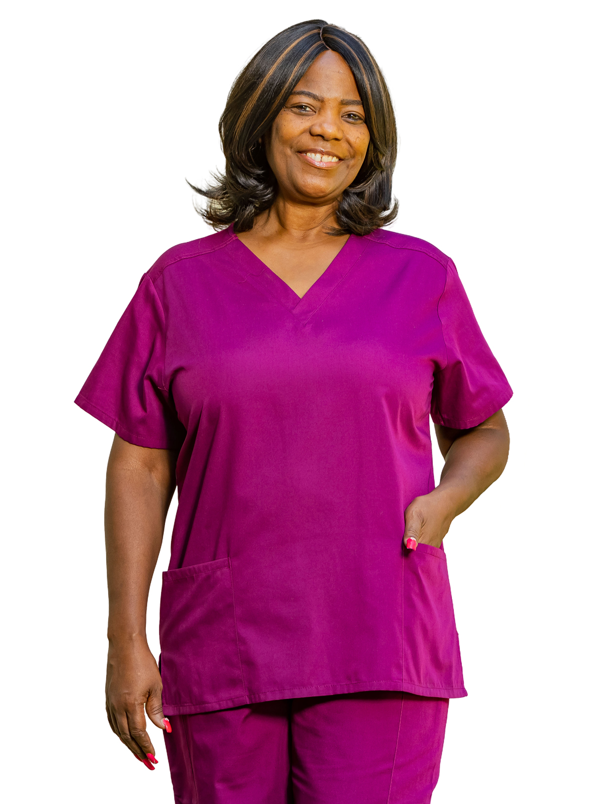 Fundamentals 14700 Women's 2-Pocket Top