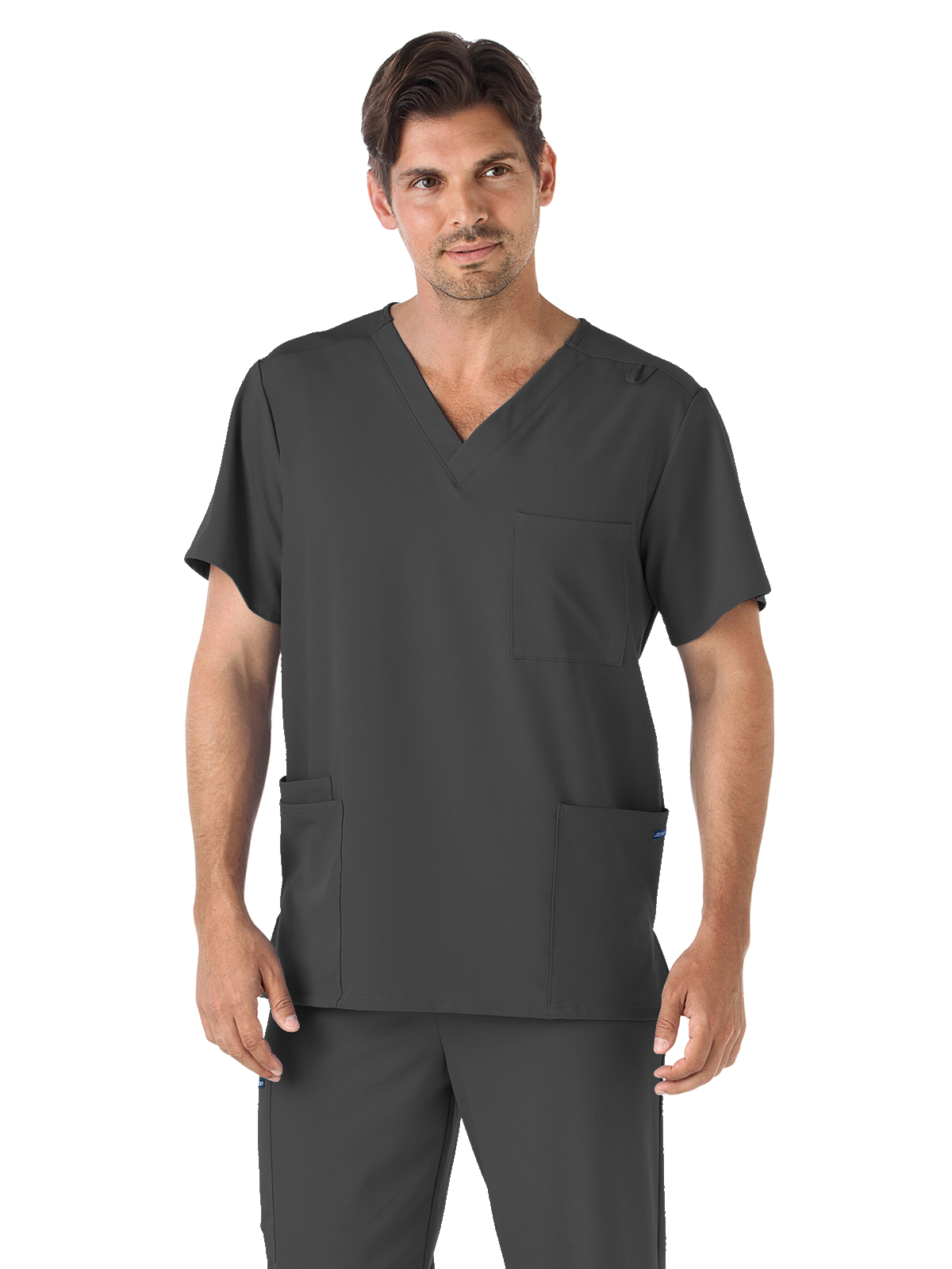 Jockey 2371 Unisex 4-Pocket V-Neck Top