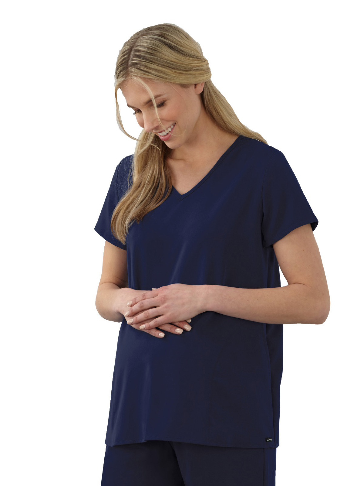 Jockey 2462 Women's 2-Pocket Pleated Back Maternity Scrub Top