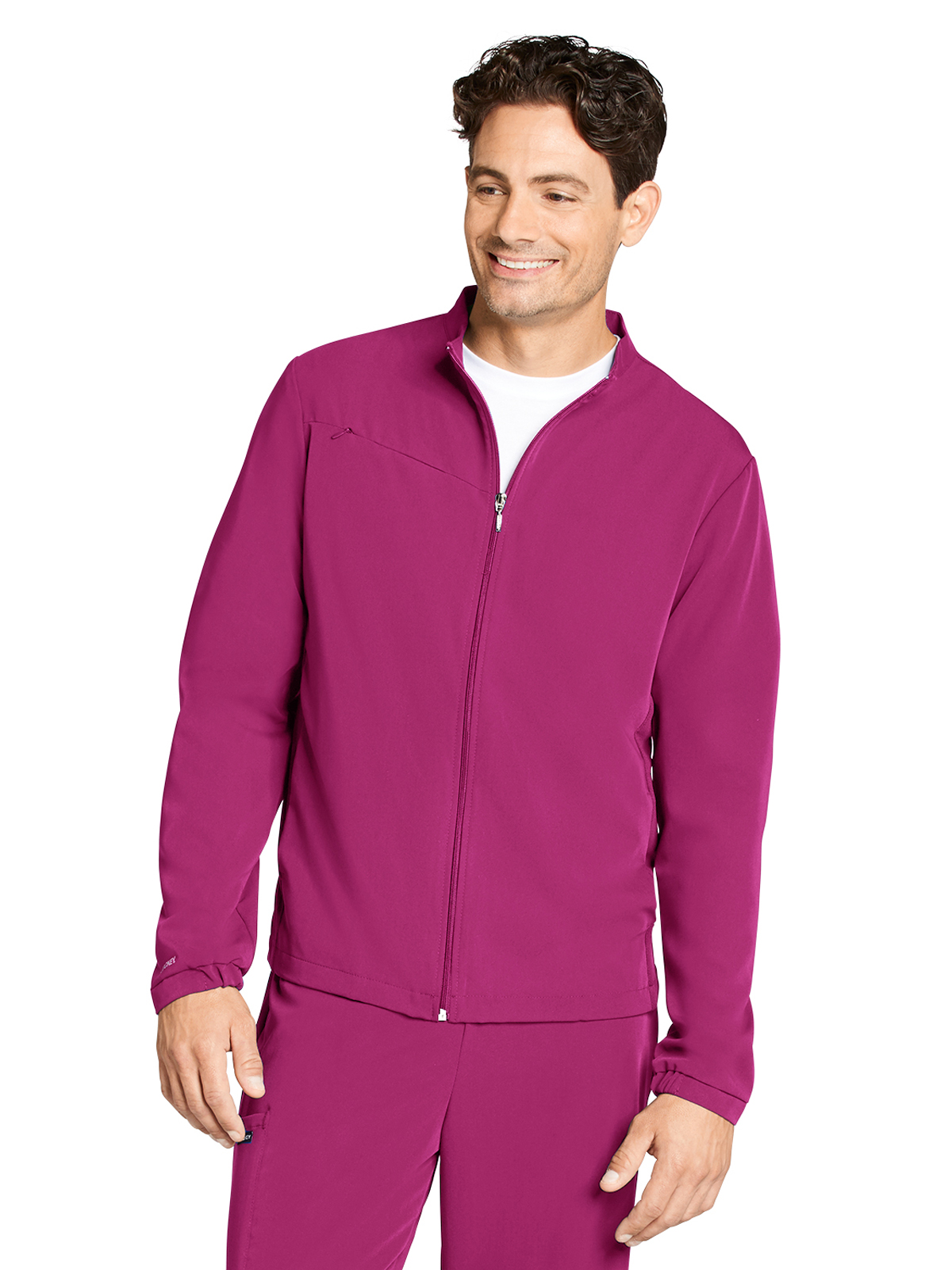 Jockey 2477 Unisex 3-Pocket Zip Front Jacket