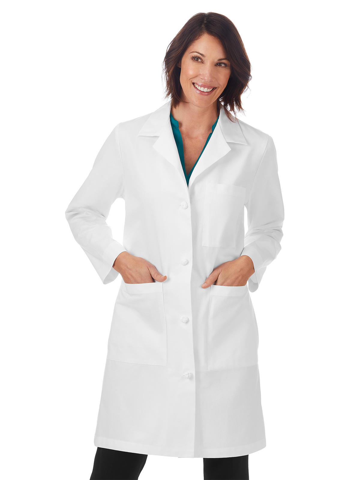 Meta 763 Women's Knot Button Five-Pocket 38