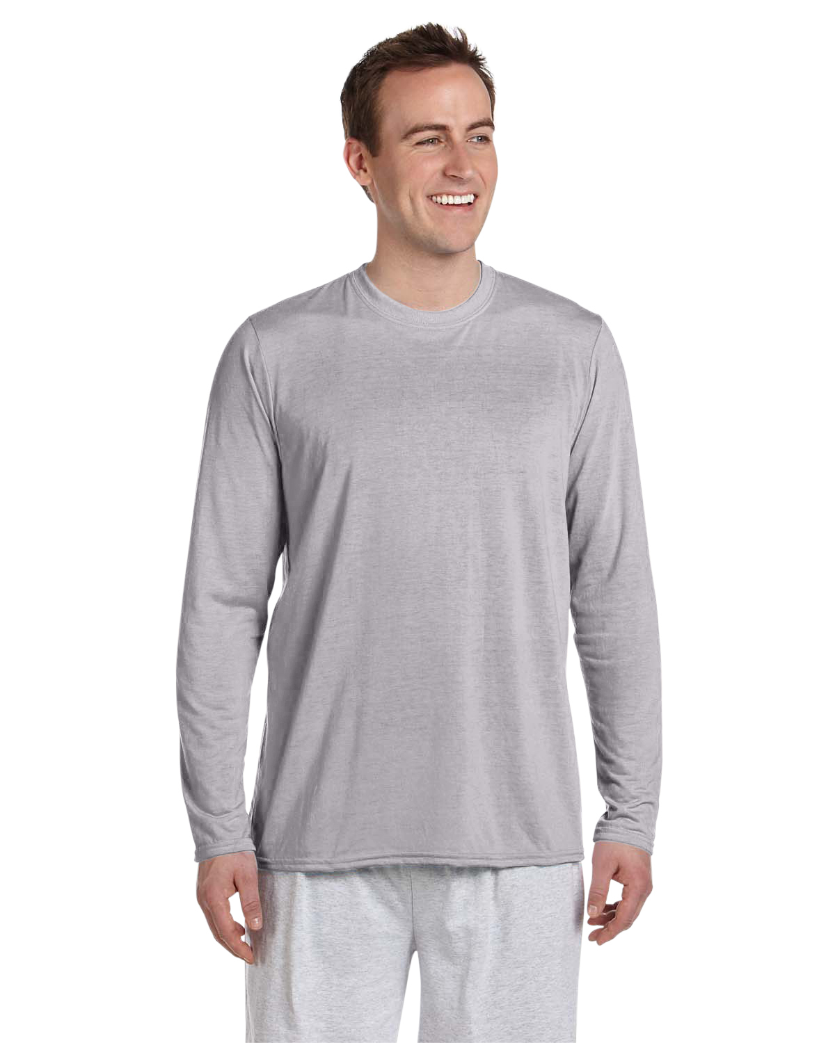 Gildan G424 Adult Performance 5 oz. Long-Sleeve T-Shirt