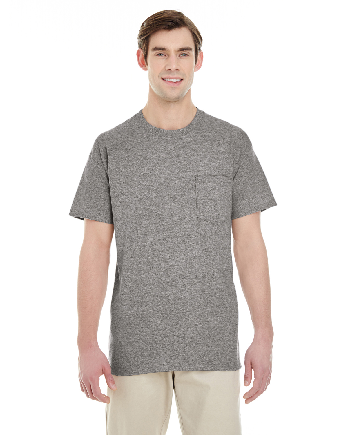Gildan G530 Unisex Heavy Cotton Pocket T-Shirt