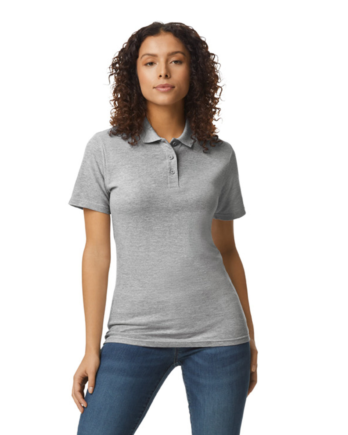 Gildan G648L Women's Softstyle Double Pique Polo