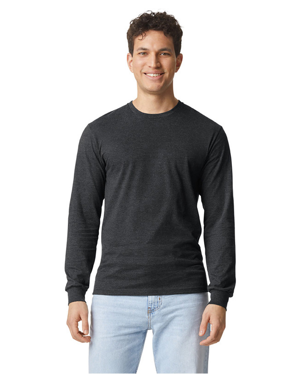 Gildan G674 Unisex Softstyle CVC Long Sleeve T-Shirt