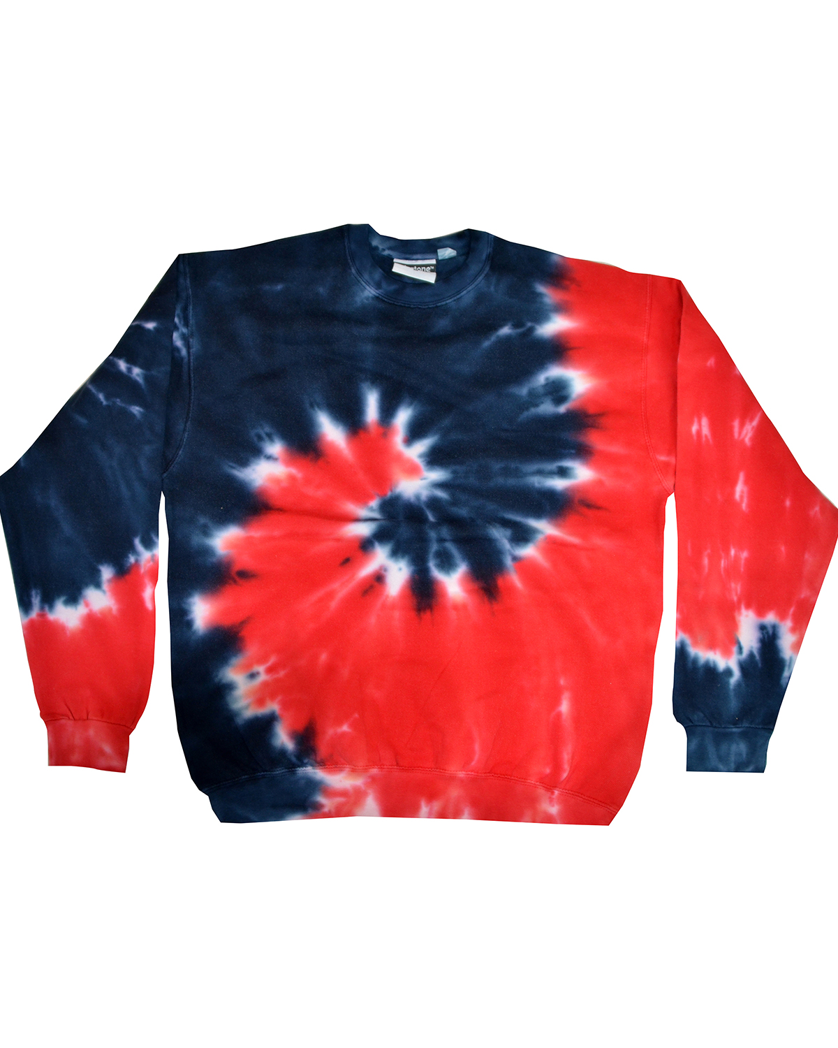 Tie-Dye H8100 Adult 8.5 oz. 80/20 crew neck fleece