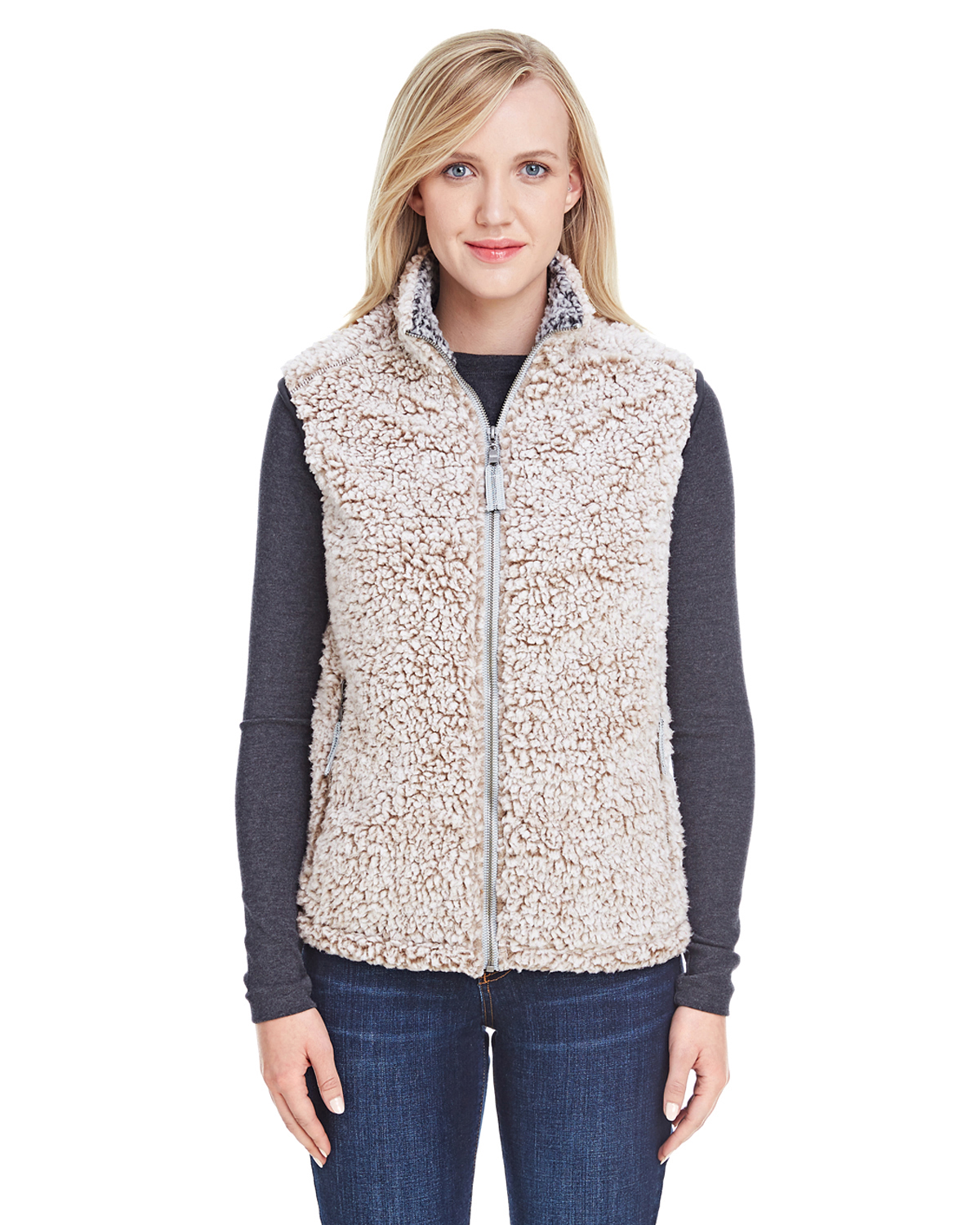 J America JA8456 Women's Epic Sherpa Vest